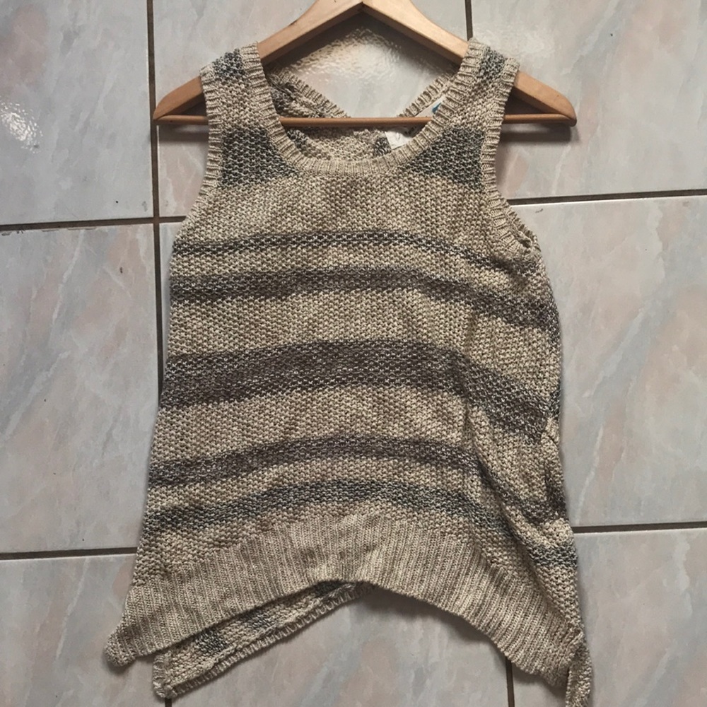 Anthropologie sparrow sweater knit top M